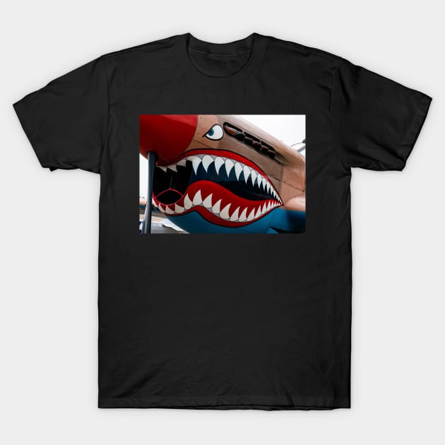 Curtiss P40 Warhawk T-Shirt by Aircraft.Lover